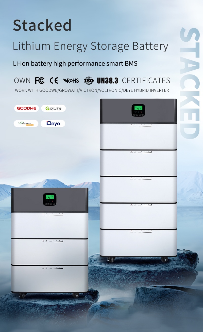 5.12&ndash;76.8kWh LiFePO4 capacity1
