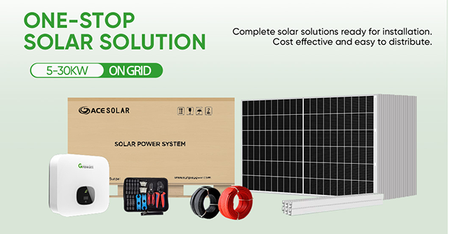 High-Performance 50-100KW Grid-Tied Solar Solution for Industrial & Commercial Enterprises