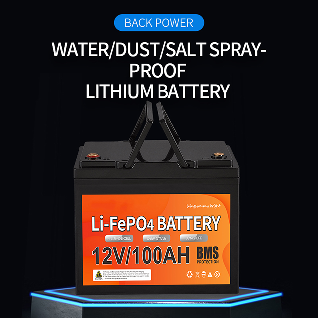 LiFePO4 Battery - Smart Lead-Acid Replacement for Solar, UPS & Energy Storage (24Ah-400Ah)