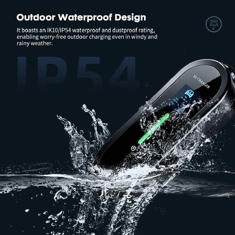 NACS AC EV Charging Cable J1772 EV Charger Connector, IP65 Waterproof American Standard EV Charging Gun