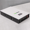 Indoor Wall Mount LFP Battery 51.2V 5.12kWh & 10.24kWh, Max 10 Units Parallel Connection, LiFePO4 Battery for Household Solar Backup Power