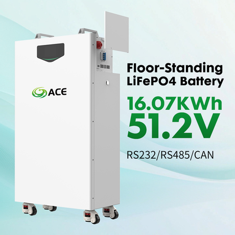 Floor Standing LiFePO4 Battery with Wheels 51.2V 280Ah 314Ah 14.336kWh 16.07kWh IP21/IP65 Mobile Home Solar Energy Storage Battery