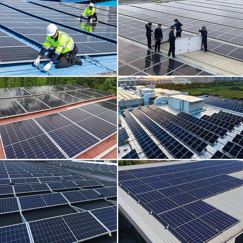 50kW-100kW Hybrid Solar System | Three Phase Large Scale Hybrid PV Energy Storage System For Industrial Plant, Commercial Park & Factory Peak Shaving