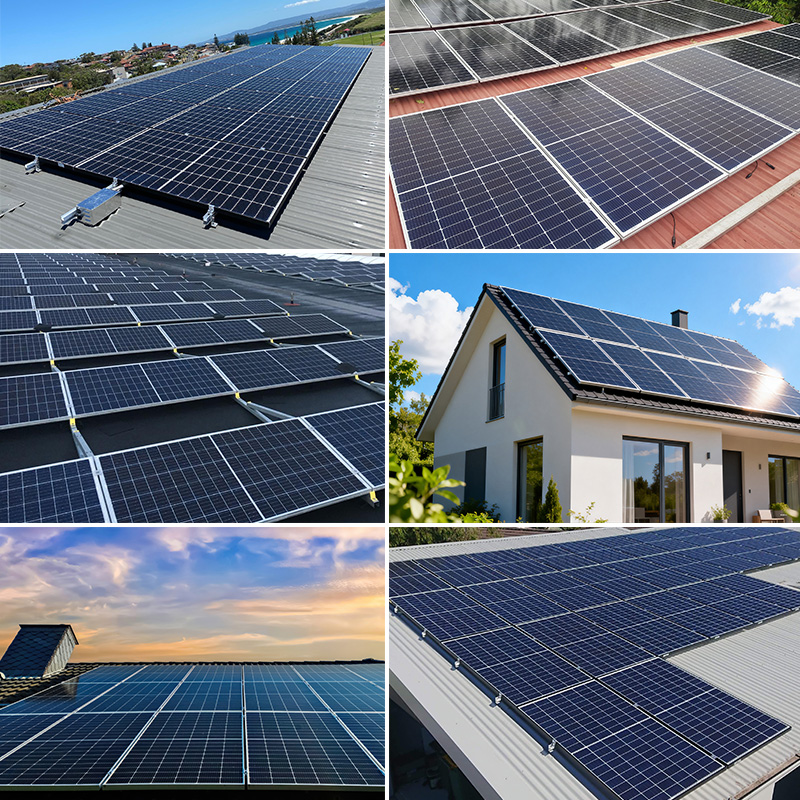 Off-Grid Independent PV System 8kW 10kW 12kW Growatt Single Phase Inverter Complete Solar Set for Cabins And Isolated Residences