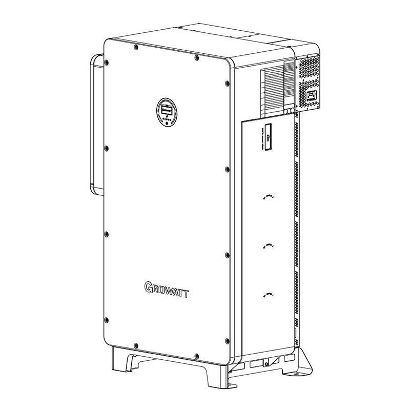 Growatt WIT 50-100kW Three Phase Hybrid Solar Inverter Supports High Voltage Battery, 380/400/415Vac Grid, IP66 Protection. Ideal for Commercial & Industrial Energy Storage Projects