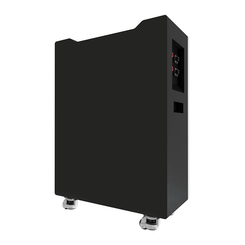 15kWh 51.2V 300Ah Wheeled Floor-Standing LiFePO4 Lithium Battery Pack 6000 Deep Cycles, 10-Year Warranty Mobile Solar Energy Storage Battery for Off-Grid & Hybrid Solar Systems