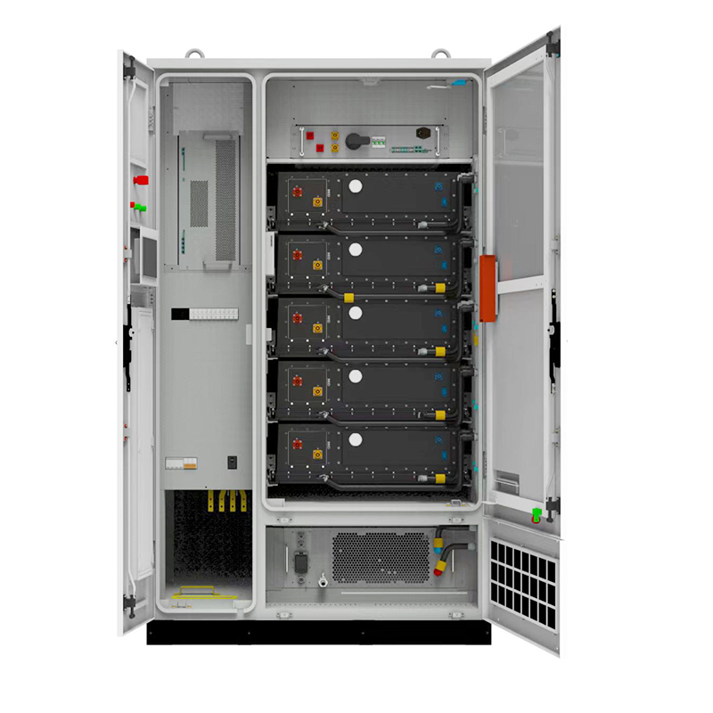 125kW 261kWh All-in-One C&I Energy Storage System, LiFePO4 Battery Energy Storage System (BESS) for Commercial & Industrial Peak Shaving & Backup Power