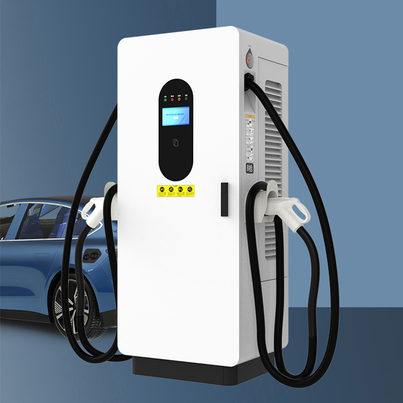 30kW-240kW DC Fast Charger Cabinet CCS1 CCS2 EV Charging Station, 7 Inch Touch Screen, IP54 Commercial Electric Vehicle Charger