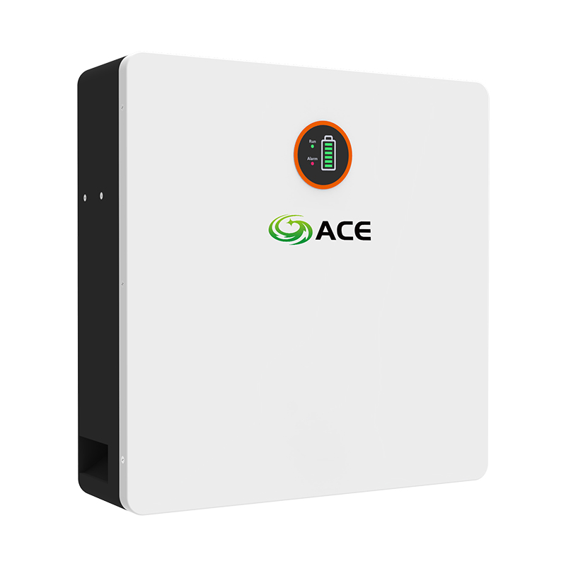 51.2V 100Ah Wall-mounted LiFePO4 Battery, 5.12kWh Indoor Wall Mount LFP Battery for Residential Home Solar Energy Storage