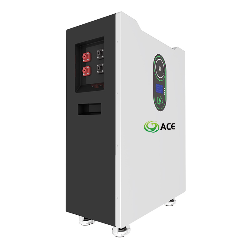 15kWh 51.2V 300Ah Wheeled Floor-Standing LiFePO4 Lithium Battery Pack 6000 Deep Cycles, 10-Year Warranty Mobile Solar Energy Storage Battery for Off-Grid & Hybrid Solar Systems