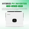 Growatt SPE 8000-12000 ES 8-12KW single phase hybrid solar inverter 2 MPPT 48V low voltage battery for home solar storage
