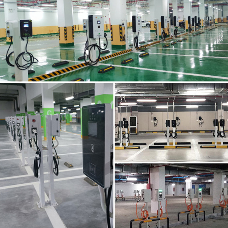 7kW 16kW 20kW Portable DC EV Charger CCS1 CCS2 Handheld DC Fast Charging Box, IP43 Outdoor Portable Electric Vehicle Charger