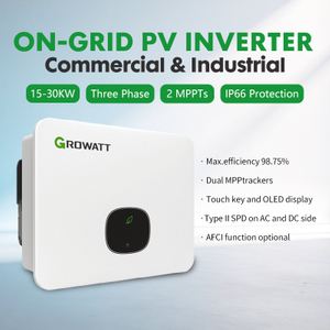 Growatt MID 15-30KW Three Phase On Grid Solar Inverter, 2 MPPTs IP66