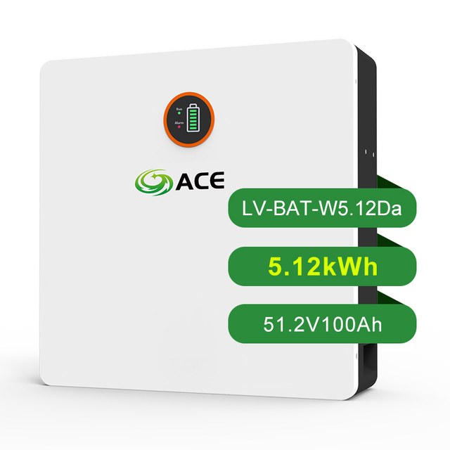 Bater&iacute;a LiFePO4 montada en la pared de 51,2 V y 100 Ah, bater&iacute;a LFP de montaje en pared interior de 5,12 kWh para almacenamiento de energ&iacute;a solar en hogares residenciales