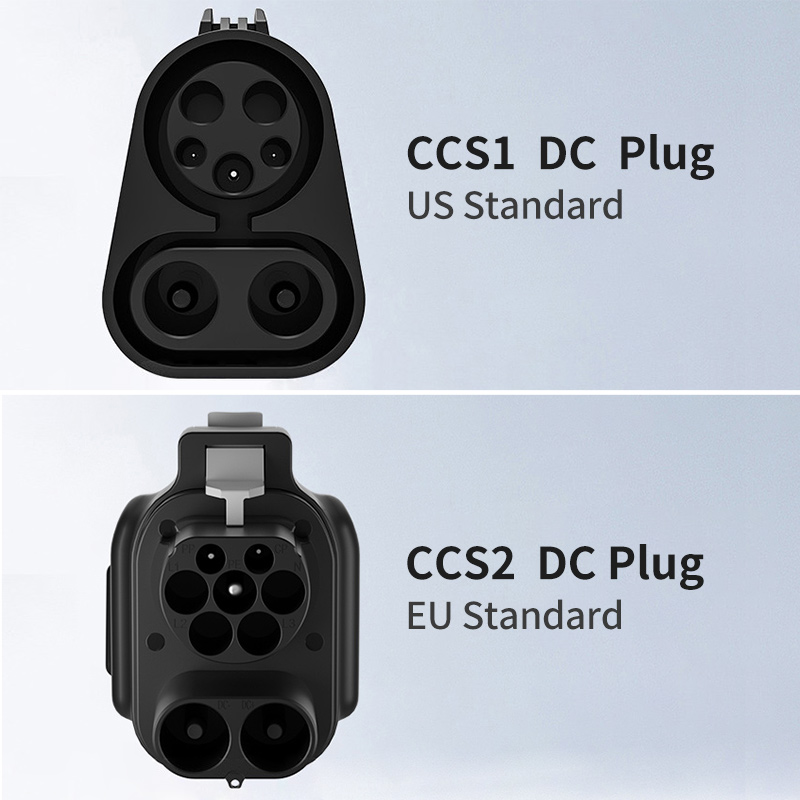 7kW 16kW 20kW Portable DC EV Charger CCS1 CCS2 Handheld DC Fast Charging Box, IP43 Outdoor Portable Electric Vehicle Charger