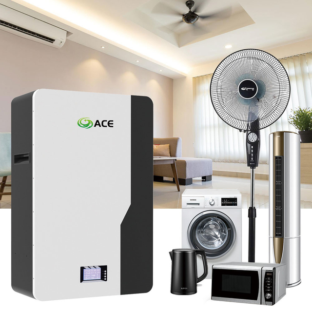 Sistema de almacenamiento de 10 a&ntilde;os, bater&iacute;a de litio de 10kw, alimentaci&oacute;n de pared de 51,2 V, 48V, 200Ah, bater&iacute;a Solar Lifepo4 para energ&iacute;a dom&eacute;stica