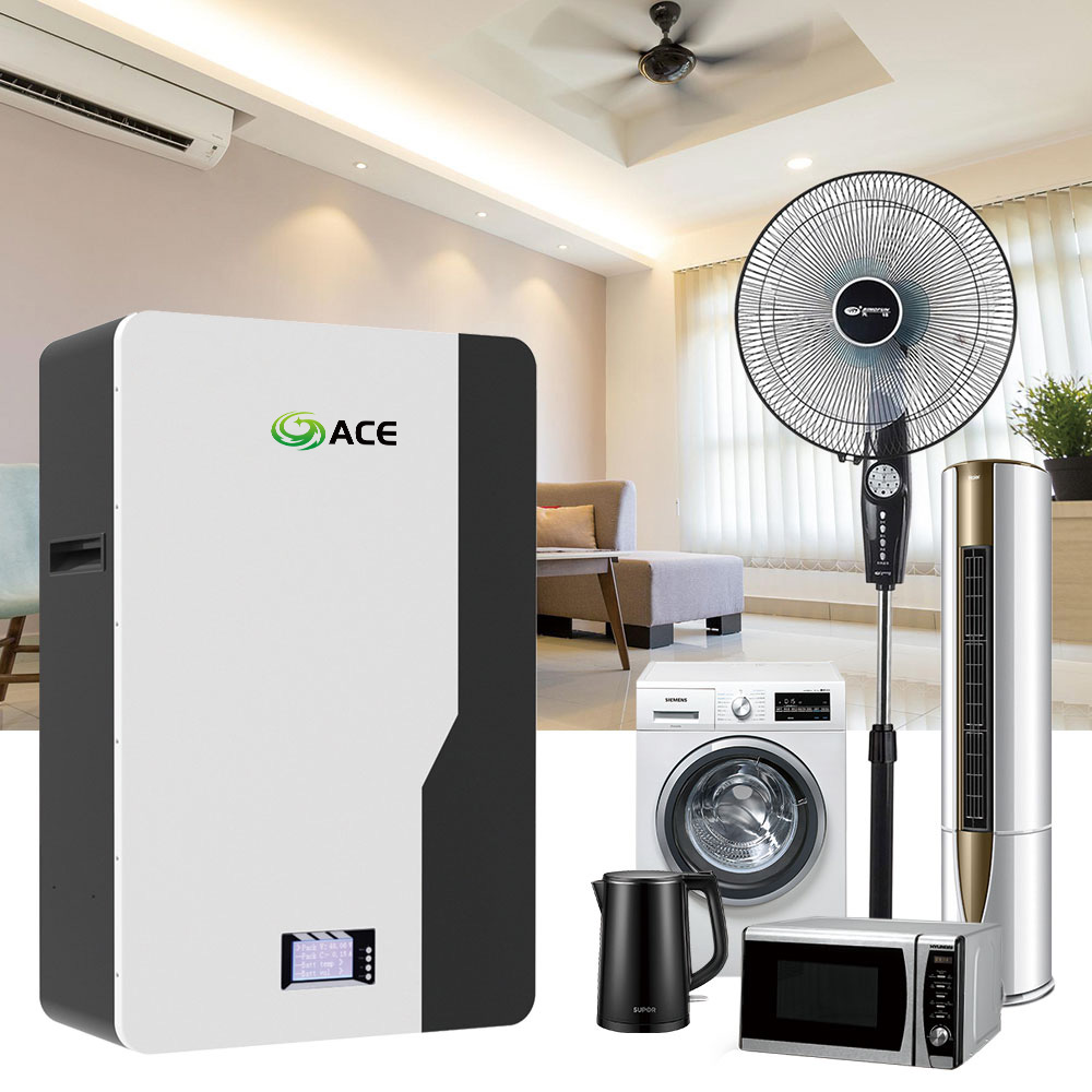 10 Years Storage System 10kw Lithium Battery Power Wall 51.2V 48V 200ah Solar Lifepo4 Battery for Household Energy