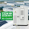125kW 253kWh Air-cooled C&I Energy Storage System, IP55 LiFePO4 Battery Energy Storage System (BESS) for Commercial & Industrial Projects
