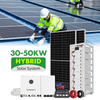 Smart 30KW 40KW 50KW Hybrid Inverter Solar System for Remote Area Communication Base Station Reliable on Off Grid Power Plant