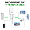50kW-100kW Hybrid Solar System | Three Phase Large Scale Hybrid PV Energy Storage System For Industrial Plant, Commercial Park & Factory Peak Shaving