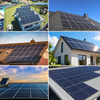 6kW Off Grid Solar System Kit Complete Standalone Solar Power System With Battery Storage For Remote Homes, Cabins & Farm